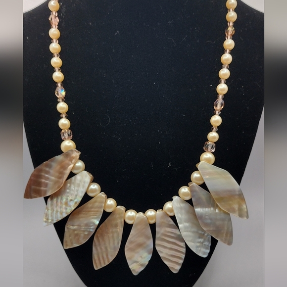 MOP/Abalone Necklace - Picture 1 of 7